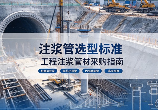 维西注浆管选型标准